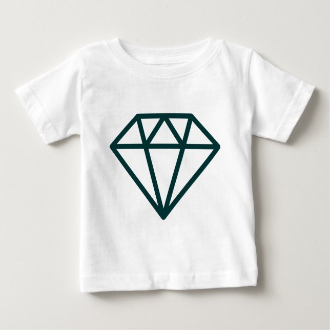 Simple Diamond Baby T-Shirt (Front)