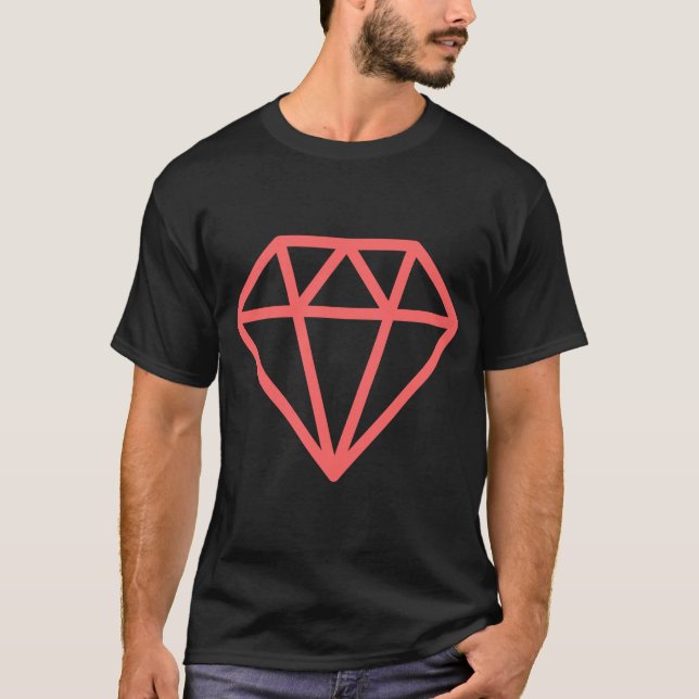 Simple Diamond T-Shirt (Front)