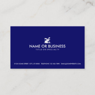 simple drums business card