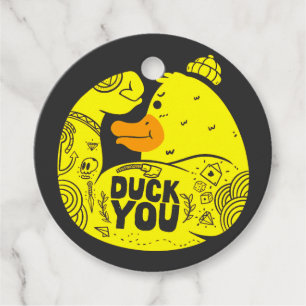 Simple Duck you Favour Tags