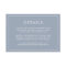 Simple Dusty Blue Monogram Elegant Wedding