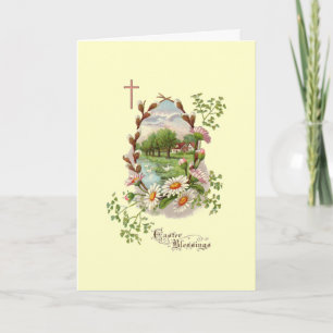 Simple Easter Blessings Card