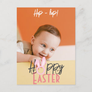 simple easter bunny simple for cute kids photo hol holiday postcard