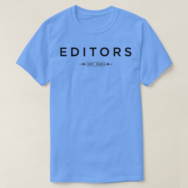 simple EDITORS design Classic TShirt (Design Front)
