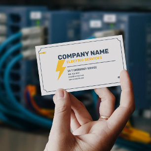 Simple Electric Services Business Card