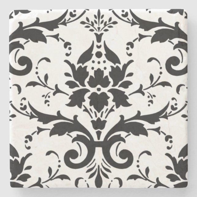 Simple Elegance Marble Stone Coaster (Front)