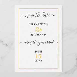 Simple Elegance, SAVE the DATE, 