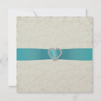 Simple Elegance - Teal Ribbon