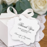 Simple Elegance Thank You Wedding