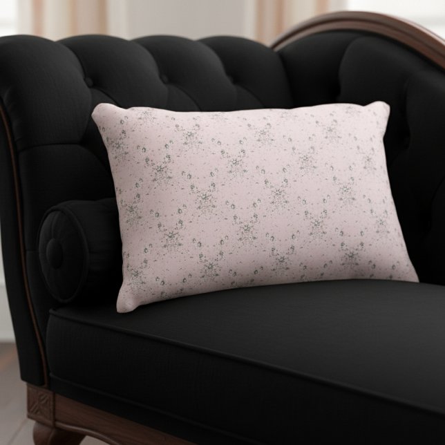 Simple Elegant Blush Pink Glitter Pattern Decorative Cushion (Creator Uploaded)