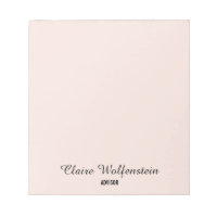 Simple Elegant Blush Pink Professional