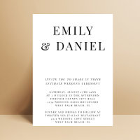 Simple Elegant Bold Intimate Courthouse Wedding
