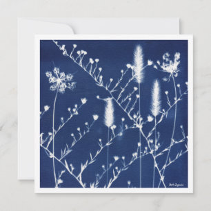 Simple Elegant Botanical Personalised Card