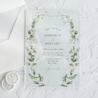 Simple Elegant Botanical Wedding
