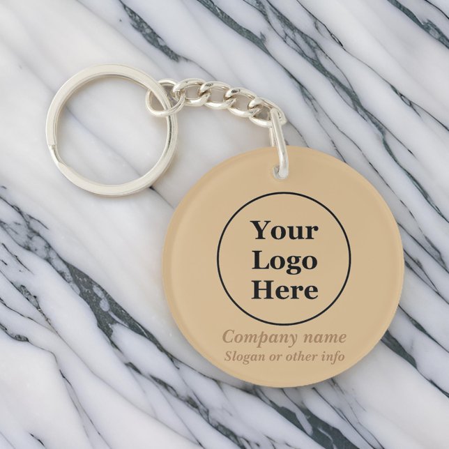 Simple elegant brown key ring (Creator Uploaded)