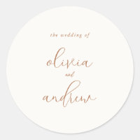 Simple Elegant Chic Bohemian Wedding