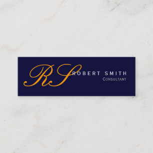 Simple Elegant Consultant Business Card