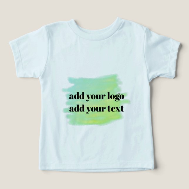 Simple elegant custom logo here company     apron  (Design Front)