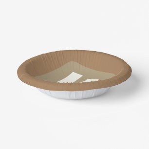 Simple elegant custom logo here company   bowl paper plate