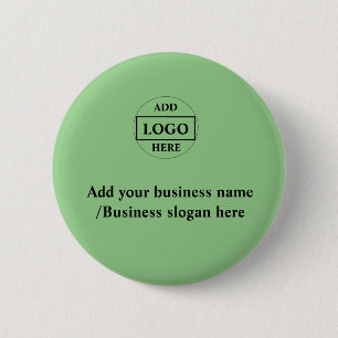 Simple elegant custom logo here company     button