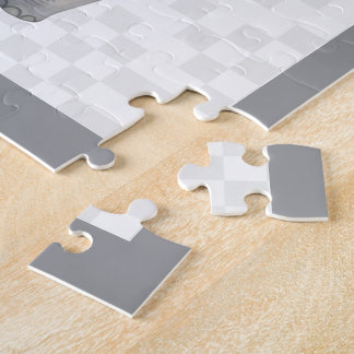 Simple elegant custom logo here company   jigsaw puzzle
