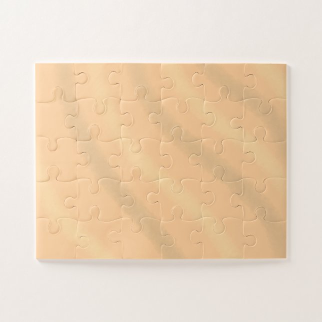 Simple elegant custom logo here company   jigsaw puzzle (Horizontal)