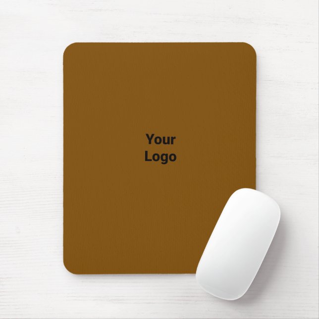 Simple elegant custom logo here company     mouse  pad (With Mouse)