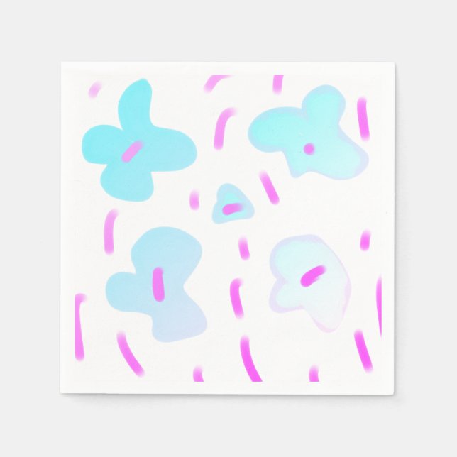 Simple elegant custom logo here company         napkin (Front)