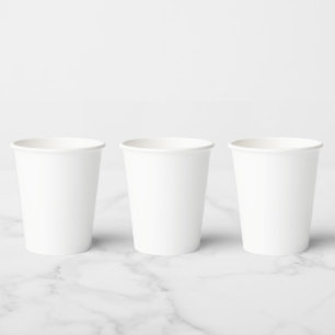 Simple elegant custom logo here company        paper cups