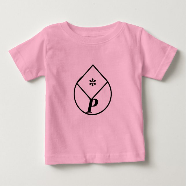 Simple elegant custom logo here company          T Baby T-Shirt (Front)