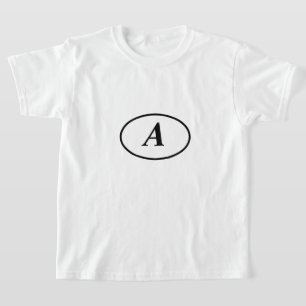 Simple elegant custom logo here company          T T-Shirt