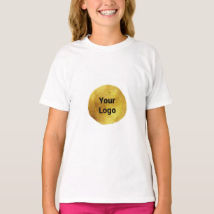 Simple elegant custom logo here company T T-Shirt