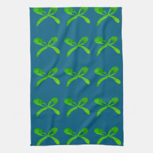 Simple elegant custom logo here company t tea towel