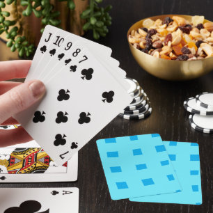 Simple elegant custom logo here company thr playing cards