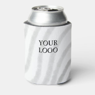 Simple elegant custom logo here company  throw pil can cooler