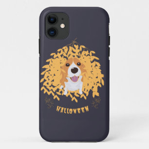 Simple Elegant Cute my dog and halloween  Case-Mate iPhone Case