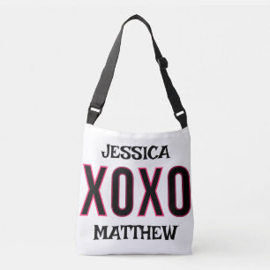 simple elegant cute valentine, Sweet for couple Crossbody Bag