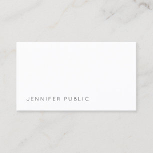 Simple Elegant Design Professional Template Modern Business Card