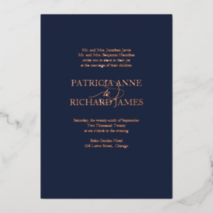 Simple Elegant Formal Wedding