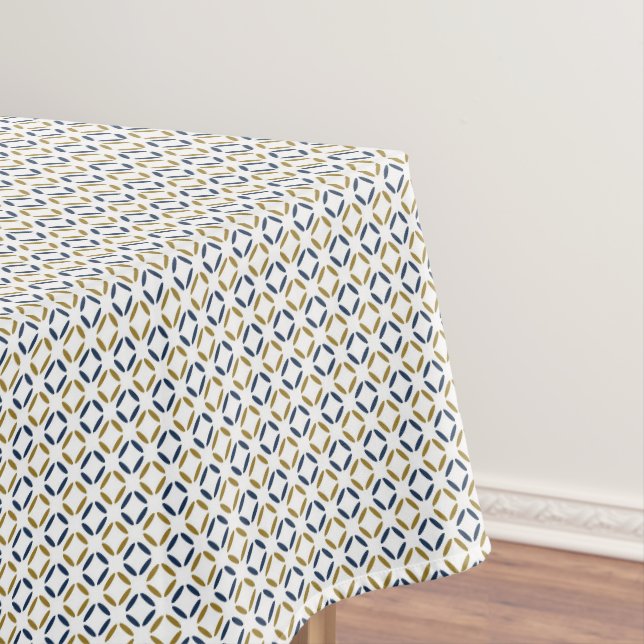 Simple elegant geometric pattern. tablecloth (In Situ)