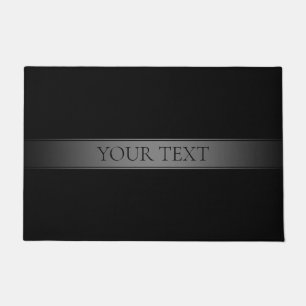 Simple Elegant Gradient Stripe Editable Colour Doormat