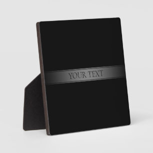 Simple Elegant Gradient Stripe Editable Colour Plaque