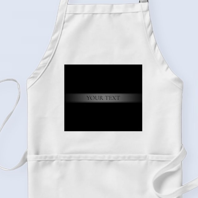 Simple Elegant Gradient Stripe Editable Colour Standard Apron (Creator Uploaded)