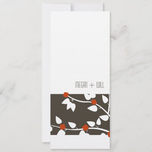 Simple elegant invitation (Front)