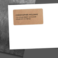 Simple Elegant Kraft Paper Business