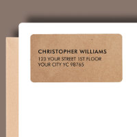 Simple Elegant Kraft Paper Business