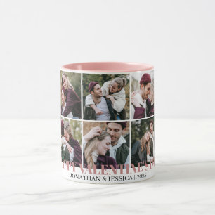 Simple Elegant Love valentine's day couple photo Mug
