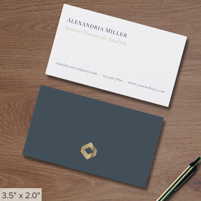 Simple Elegant Luxury  Business Card (Creator Uploaded)