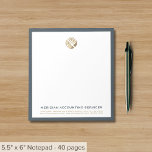 Simple Elegant Luxury Notepad<br><div class="desc">Streamline your thoughts with this luxury notepad,  where simple elegance meets everyday functionality. Its clean lines and premium feel make it a staple for busy professionals and executives.</div>