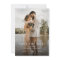 Simple Elegant Modern Photo Wedding Save the Date